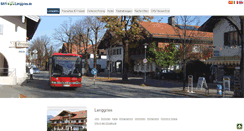 Desktop Screenshot of bayregio-lenggries.de